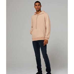 Unisex Adult Suedette Pullover Hoodie / Slate Grey Heather